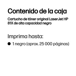 Toner Cartridge 81X Black . | APLIUM