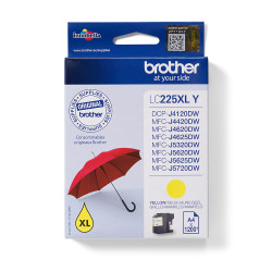 Brother LC225XLY - Amarillo - original - cartucho de tinta - para Brot