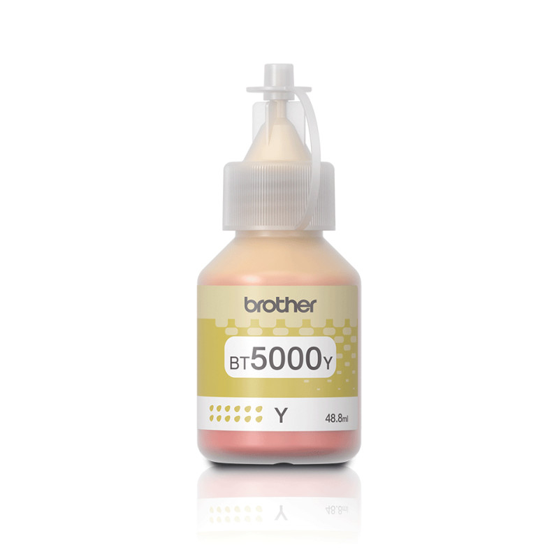 Brother BT5000Y - Ultra High Yield - amarillo - original - recarga de