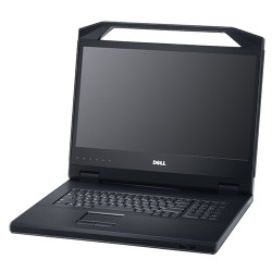 Dell FPM185 - Consola KVM - USB - 18.5" - montaje en bastidor - 1366 x