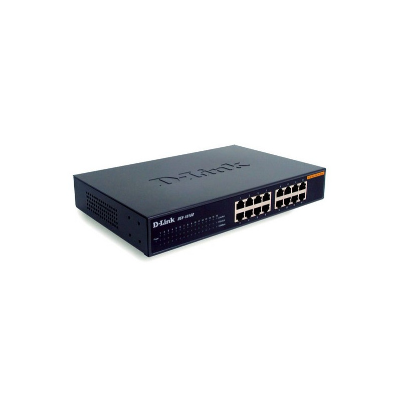 Switch/16xF+ENet RJ45 int PSU