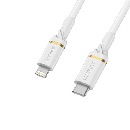 Cable USB C-Lightning 1M White