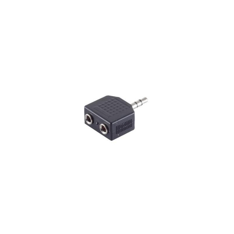 Adapter 3.5mm - 2x3.5mm M-F