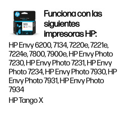 HP 303 - 4 ml - color (cian, magenta, amarillo) - original - | APLIUM