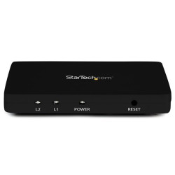StarTech.com Divisor HDMI de 2 Puertos de Vídeo 4K - Splitter Multipli