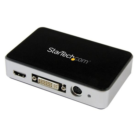 StarTech Capturadora de Vídeo USB 3.0 a HDMI, DVI, VGA y Vídeo por Com
