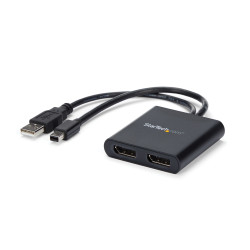 Splitter Multiplicador Mini Dp 2 Puertos Displayport Hub Mst | APLIUM