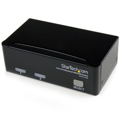 Switch Kvm 2 Puertos VGA USB Conmutador | APLIUM