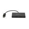 Startech Splitter Multiplicador MST DP DisplayPort 3 puertos HDMI Hub