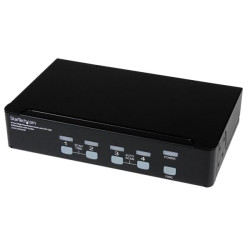 StarTech.com Conmutador Switch KVM 4 Puertos Vídeo DVI con D | APLIUM