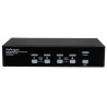 StarTech.com Conmutador Switch KVM 4 Puertos Vídeo DVI con D | APLIUM