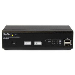 2 Port USB VGA KVM Switch with DDM