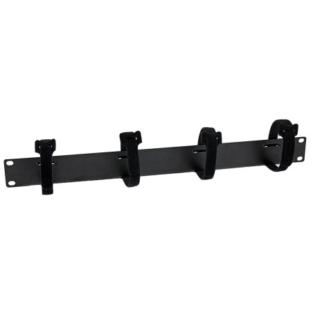 1U Rack Cable Management Panel with Ties