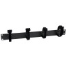 1U Rack Cable Management Panel with Ties