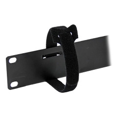 1U Rack Cable Management Panel with Ties