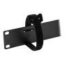 1U Rack Cable Management Panel with Ties