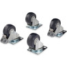 4POSTRACK Caster Kit for Open Frame Rack