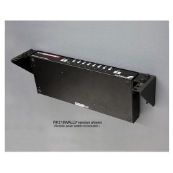 Soporte Acero Rack Equipos Montaje Vertical En Pared 1U 19 | APLIUM