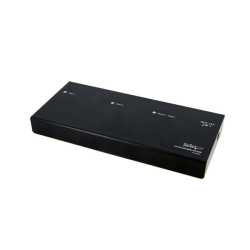 StarTech.com Duplicador Divisor de Vídeo DVI y Audio 2 Puertos - Cable