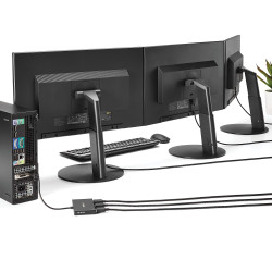 Splitter Multiplicador Mini Dp 3 Puertos HDMI Hub Mst | APLIUM