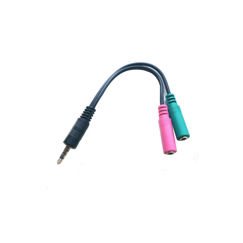 Adapter 3.5mm - 2x3.5mm M-F