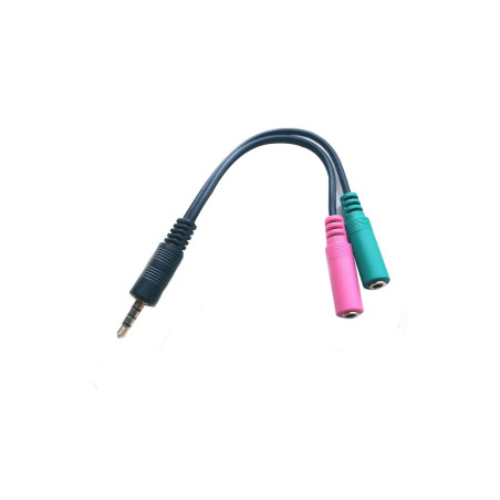 Adapter 3.5mm - 2x3.5mm M-F