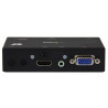 Startech Switch Conversor 2x1 VGA + HDMI a HDMI con Conmutado Priorita