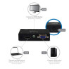 Startech Switch Conversor 2x1 VGA + HDMI a HDMI con Conmutado Priorita