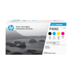 HP CLT-P406C - Paquete de 4 - negro, amarillo, cián, magenta | APLIUM