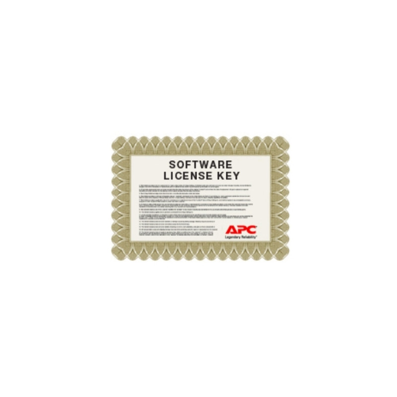 StruxureWare Data Center Expert Virtual Machine - Activation License
