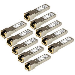 Paquete De 10 Modulos SFP RJ45 Transceptores Gigabit | APLIUM