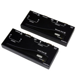 Extensor De Consola Kvm Por Cat 5 Ethernet 300M USB VGA | APLIUM