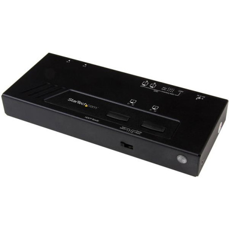 Startech Switch Selector Matricial HDMI 2x2 - Conmutador 4K con Detecc