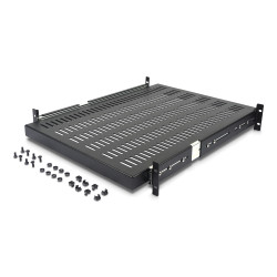 Bandeja Deslizante Perforada 2U Ajustable De Rack 22.7KG | APLIUM