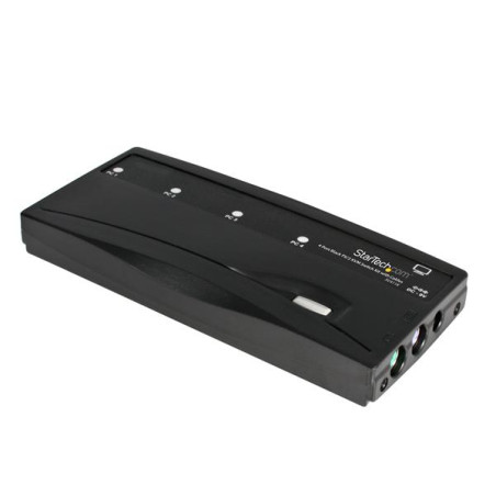4 Port PS/2 KVM Switch Kit with Cables