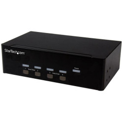 4-port KVM Switch w/Dual VGA - USB 2.0 | APLIUM