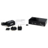 2 Port High Res USB DVI Audio KVM Switch