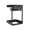 StarTech.com 15U 19" Wall Mount Network Rack, Adjustable Depth 12-20"