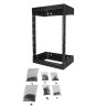 StarTech.com 15U 19" Wall Mount Network Rack, Adjustable Depth 12-20"