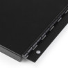 4U Solid Blank Panel with Hinge