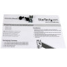 4U Vented Blank Panel with Hinge