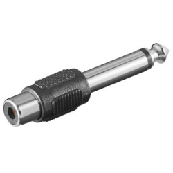 Adapter 6.3mm - RCA M-F