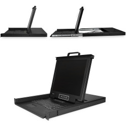 StarTech.com Consola KVM de 16 Puertos para Montaje en Rack | APLIUM