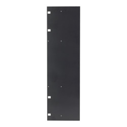 APC - Cubierta de panel de gestión de cable de bastidor - negro (paque