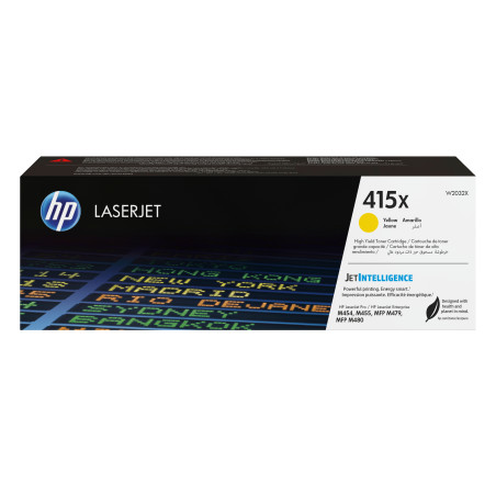 HP 415X - Alto rendimiento - amarillo - original - LaserJet | APLIUM