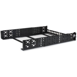 2U Fixed 19IN Adjustable Depth Universal Server Rack Rails U | APLIUM