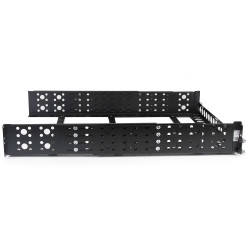 2U Fixed 19IN Adjustable Depth Universal Server Rack Rails U | APLIUM