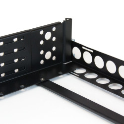 2U Fixed 19IN Adjustable Depth Universal Server Rack Rails U | APLIUM