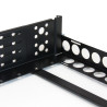 2U Fixed 19IN Adjustable Depth Universal Server Rack Rails U | APLIUM
