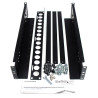2U Fixed 19IN Adjustable Depth Universal Server Rack Rails U | APLIUM